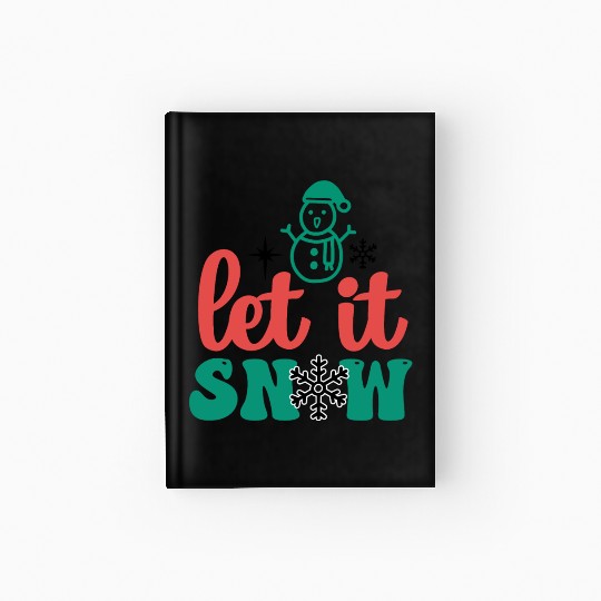let it snow Hardcover Journal
