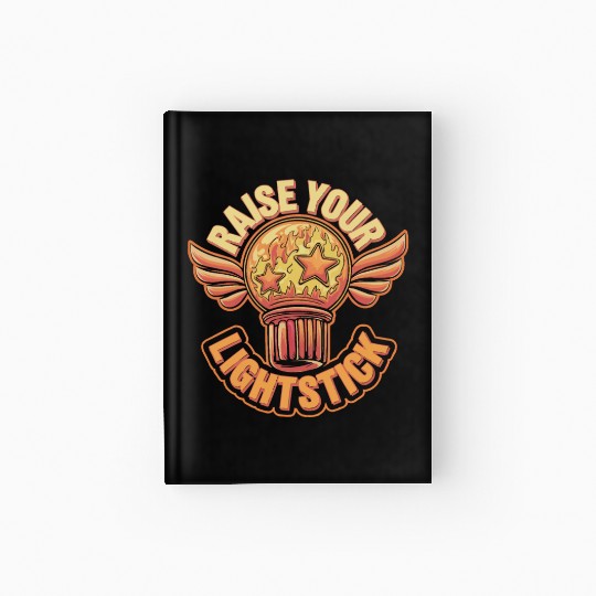 K-Pop Korean Pop Music South Korea Kpop Lightstick Hardcover Journal