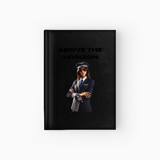 Above The Horizon - Hardcover Journal for Pilots