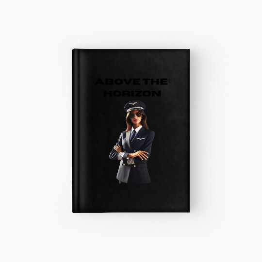 Above The Horizon - Hardcover Journal for Pilots