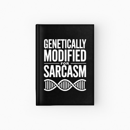 Sarcastic Genealogy DNA Test Genetics Biologist Hardcover Journal