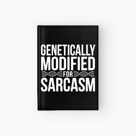 Sarcastic Genealogy DNA Test Genetics Biologist Hardcover Journal