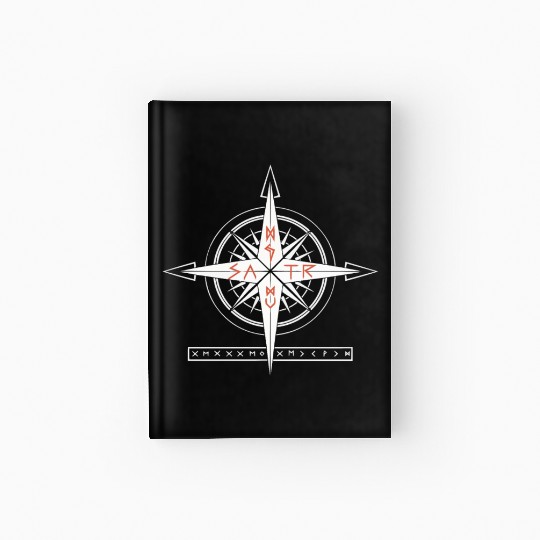 Asatru Valhalla Scandinavian Pride Norsemen Viking Hardcover Journal