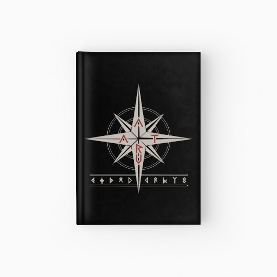 Asatru Valhalla Scandinavian Pride Norsemen Viking Hardcover Journal