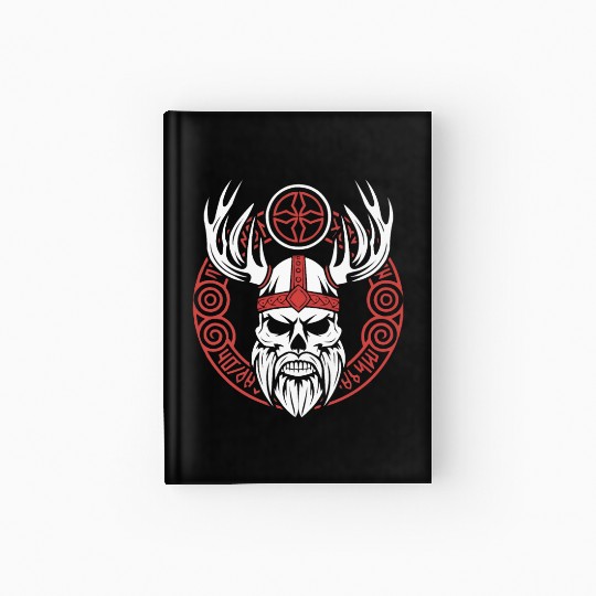Asatru Valhalla Scandinavian Pride Norsemen Viking Hardcover Journal