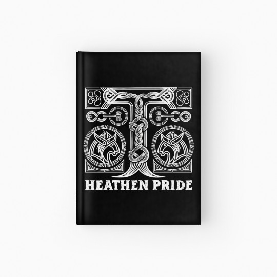Asatru Valhalla Scandinavian Pride Norsemen Viking Hardcover Journal