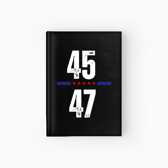 Donald Trump 45 47 President Trump Hardcover Journal