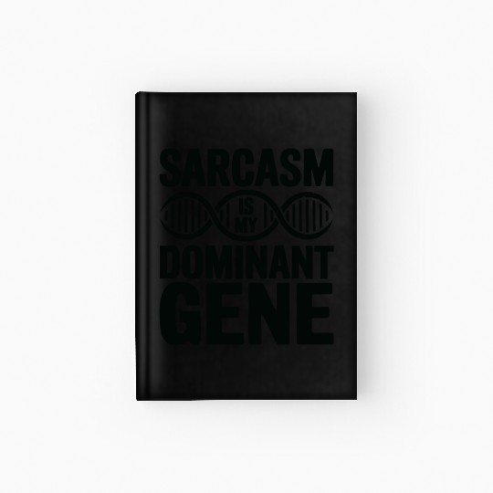 Sarcastic Genealogy DNA Test Genetics Biologist Hardcover Journal