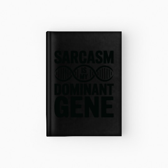 Sarcastic Genealogy DNA Test Genetics Biologist Hardcover Journal