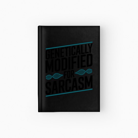 Sarcastic Genealogy DNA Test Genetics Biologist Hardcover Journal