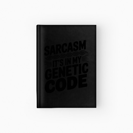 Sarcastic Genealogy DNA Test Genetics Biologist Hardcover Journal
