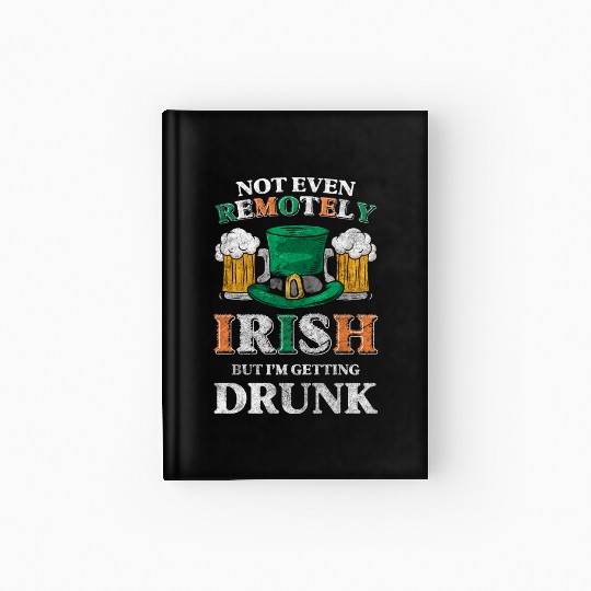 Irish Vacation Trip Hardcover Journal