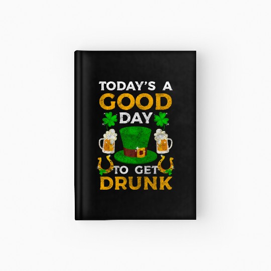 Pub Shamrock Gold World Tour Hardcover Journal
