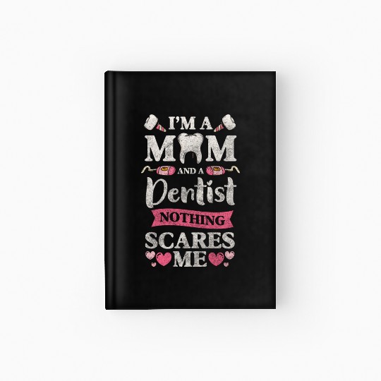 Doctor Drill Braces Orthodontist Hardcover Journal