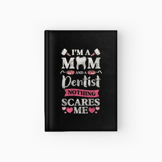 Doctor Drill Braces Orthodontist Hardcover Journal
