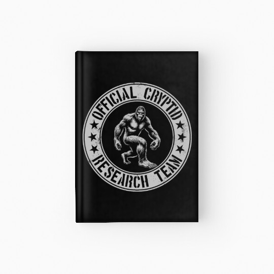 Official Cryptid Research Team Cryptids Sasquatch Hardcover Journal
