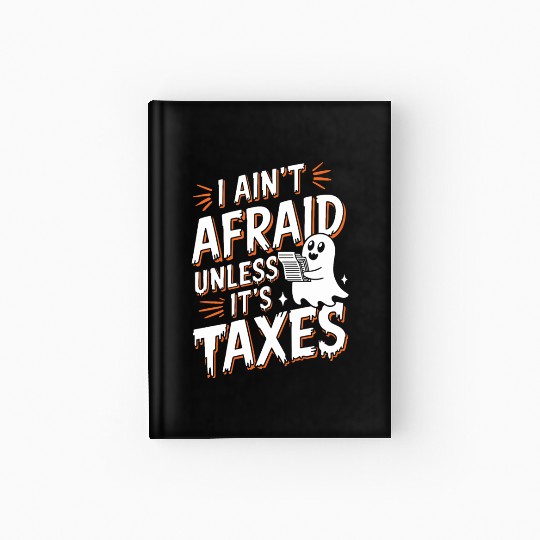 Paranormal Comedy Funny Ghost Humor Lighthearted Hardcover Journal