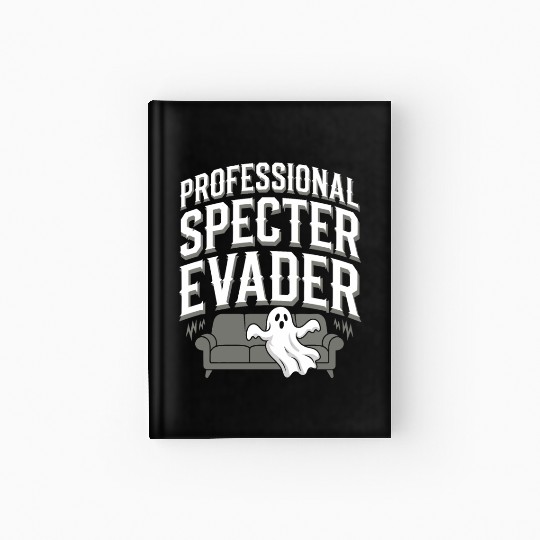 Paranormal Comedy Funny Ghost Humor Lighthearted Hardcover Journal