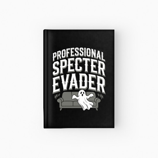 Paranormal Comedy Funny Ghost Humor Lighthearted Hardcover Journal