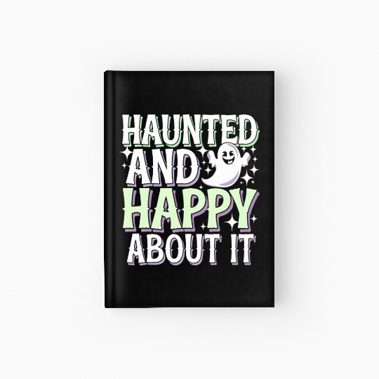 Paranormal Comedy Funny Ghost Humor Lighthearted Hardcover Journal