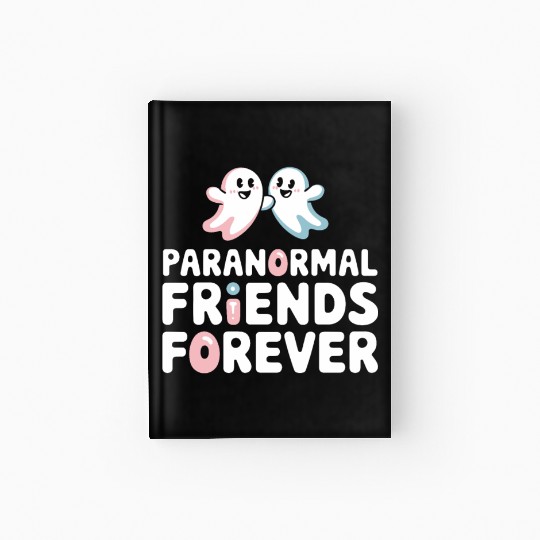 Paranormal Comedy Funny Ghost Humor Lighthearted Hardcover Journal
