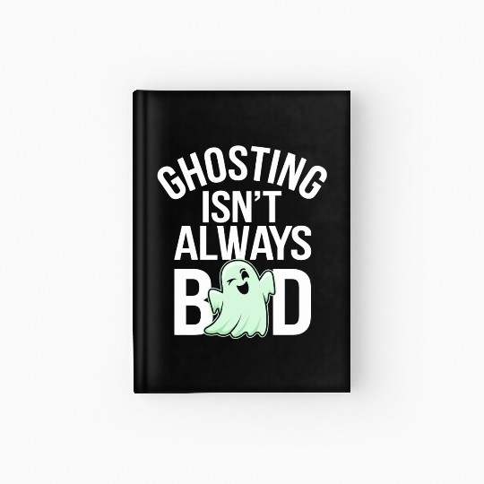 Paranormal Comedy Funny Ghost Humor Lighthearted Hardcover Journal
