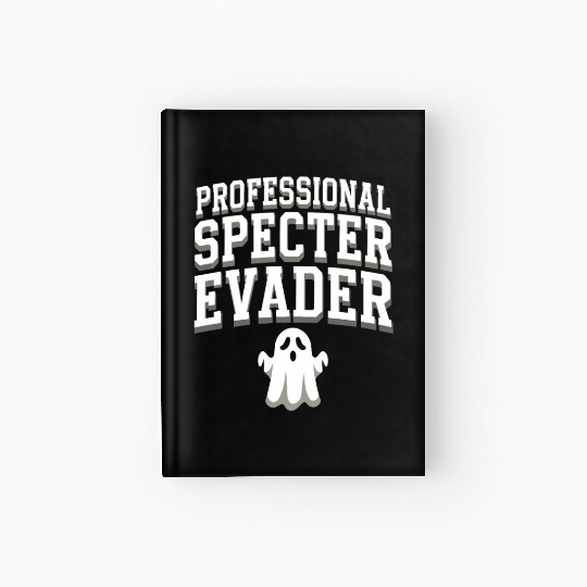 Paranormal Comedy Funny Ghost Humor Lighthearted Hardcover Journal