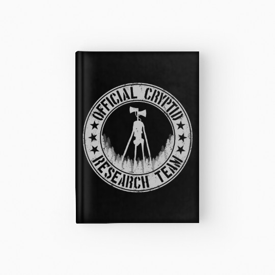 Cryptid Research Team Sirenhead Aliens Siren Head Hardcover Journal