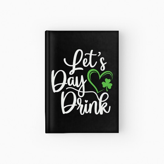 St Patricks Day,Shamrock Hardcover Journal