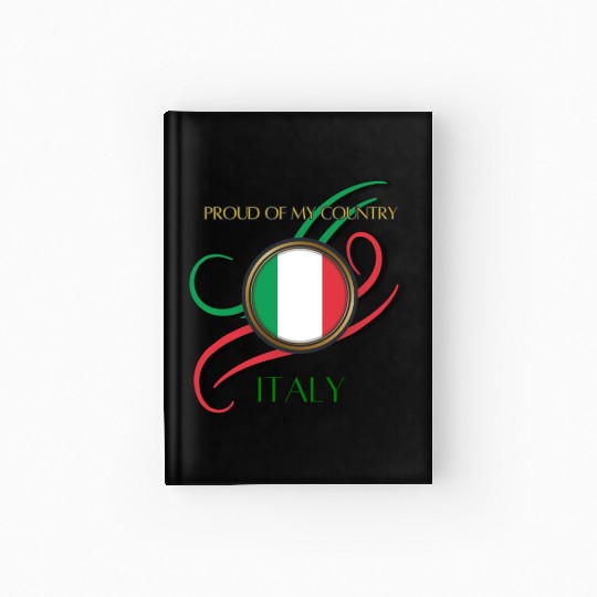 Tricolor Pride: Spirit of Italy Hardcover Journal
