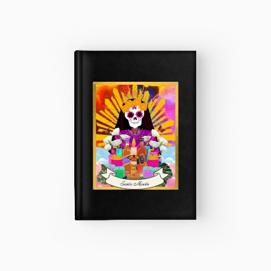 Butterfly Santa Muerte Hardcover Journal