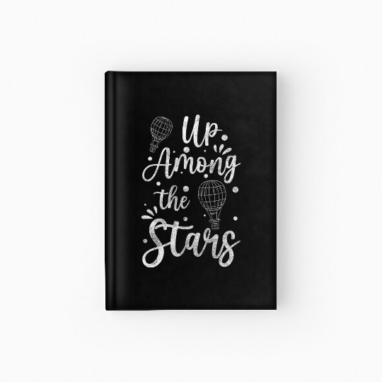 Balloonist Height Clouds Gas Balloon Hardcover Journal