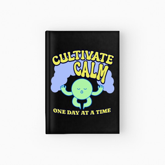 Cultivating Calm One Day At A Time Peaceful Hardcover Journal