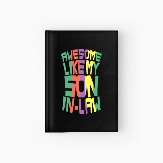 Awesome Like My Son In Law Hardcover Journal