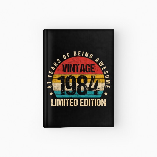 Vintage 1984 Limited Edition 41st Birthday Gift Hardcover Journal