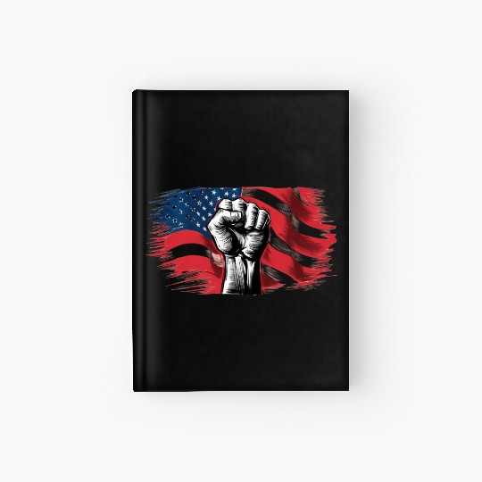 Martin Luther King Day Fight for the poeple Hardcover Journal