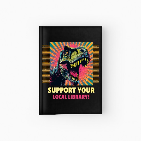 Support Your Local Library Hardcover Journal