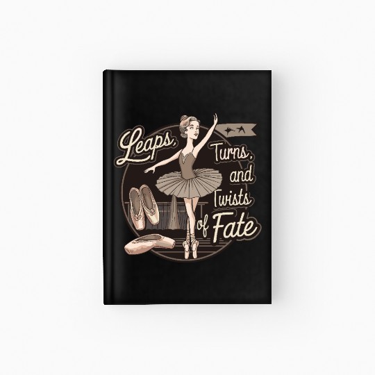 Leaps Turns Twists of True Fate True Crime Hardcover Journal