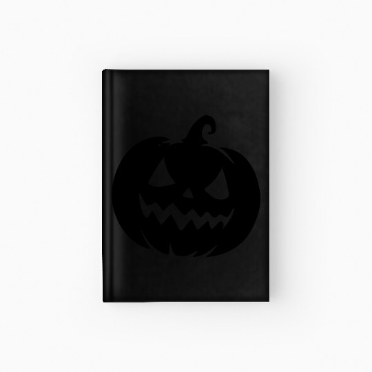 Cheeky Magical Pumpkin Lantern With A Cheeky Grin Hardcover Journal