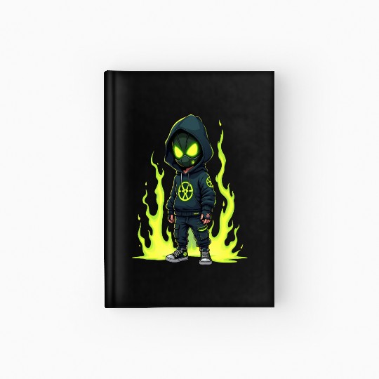 Toxic Menace - Radioactive Streetwear Warrior Hardcover Journal