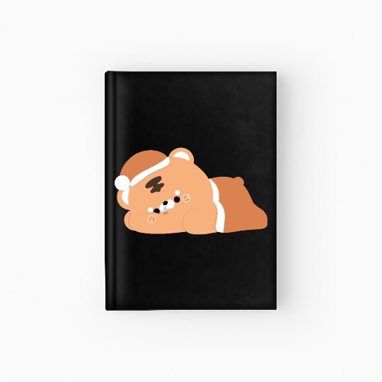 Tired Tiger Hardcover Journal