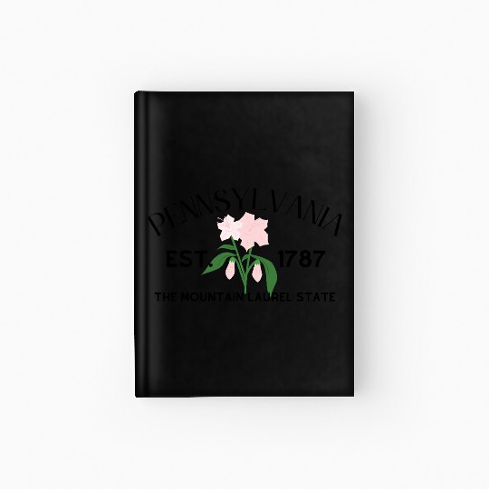Delicate Pink Hibiscus Bouquet Hardcover Journal