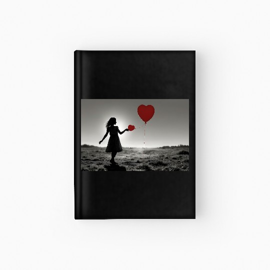 Girl With Balloon Banksy Hardcover Journal