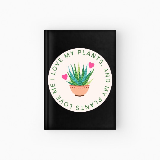 Love is in the Air (Plants) Hardcover Journal