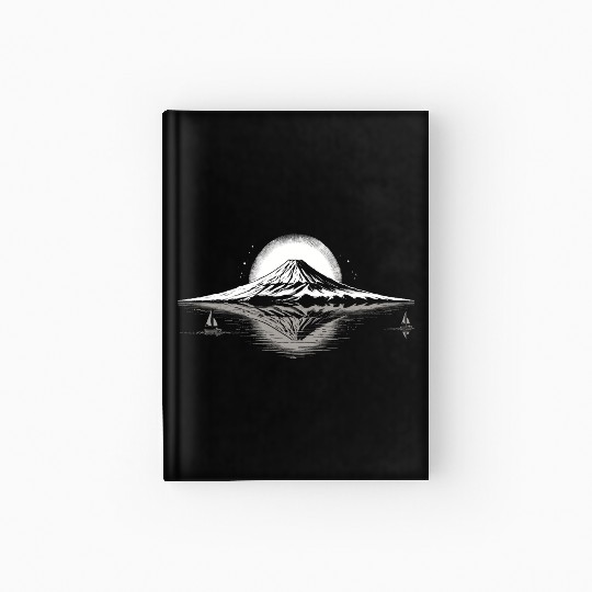 Mount Fuji Hardcover Journal