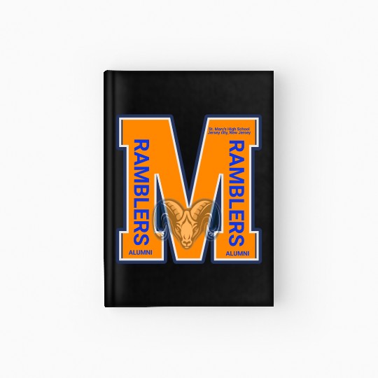 RAMBLERS AT St MARY S HIGH School JCNJ Hardcover Journal