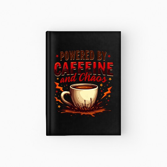 Caffeine Chaos Hardcover Journal