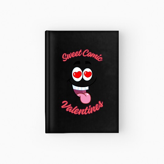 Sweet Comic Valentines Hardcover Journal