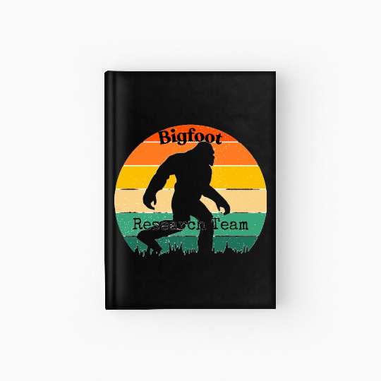 Bigfoot Research Team spectrum Hardcover Journal