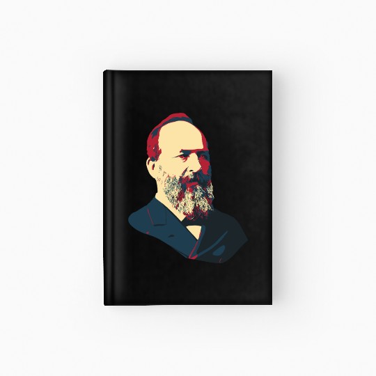 President James Abraham Garfield Hardcover Journal